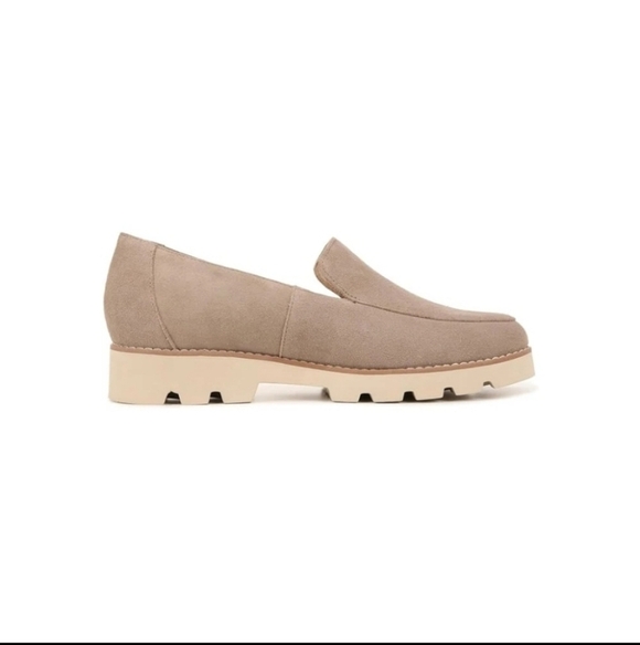 Vionic Shoes - Vionic Women’s Kensley Slip-On Suede Loafers Casual Shoes - Taupe